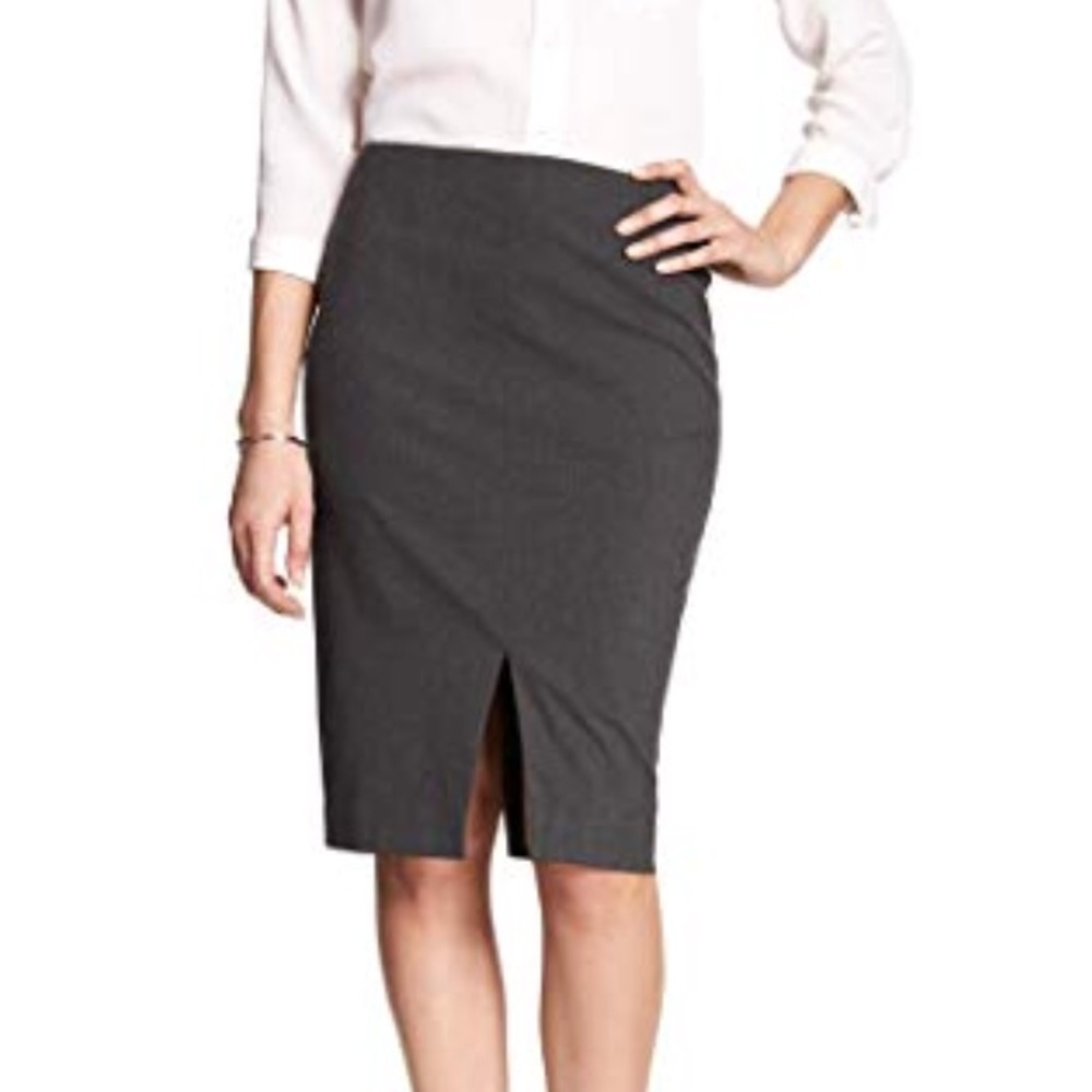 Banana Republic Petite Split Pencil Skirt